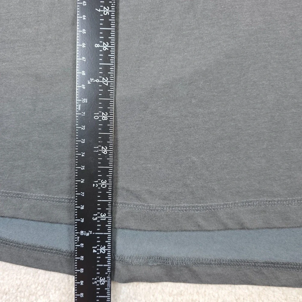 Carhartt T-Shirt Mens 3XL Gray Relaxed Fit Long Sleeve Crew Neck Logo Pocket Tee